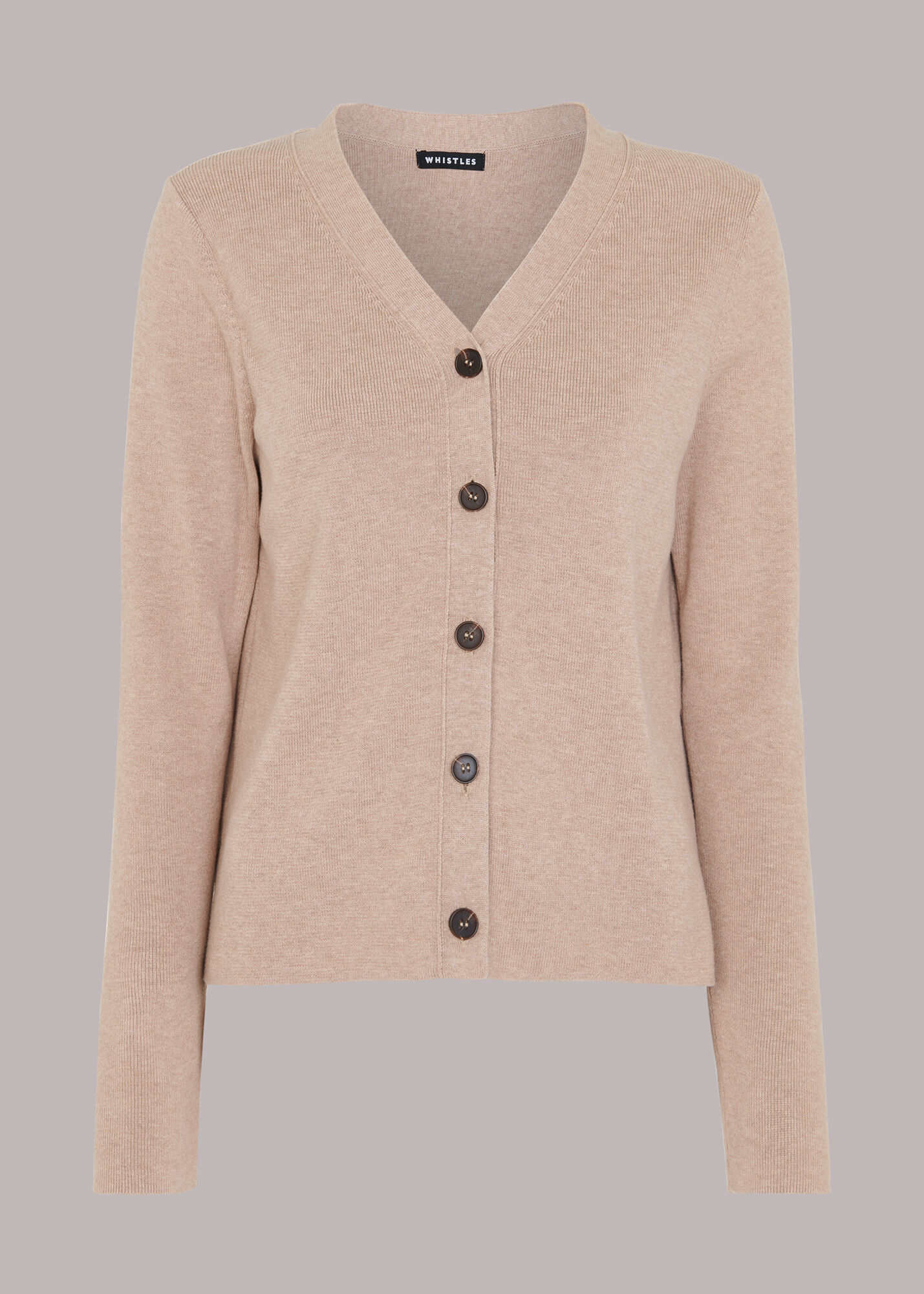 Neutral Slimline Cardigan WHISTLES