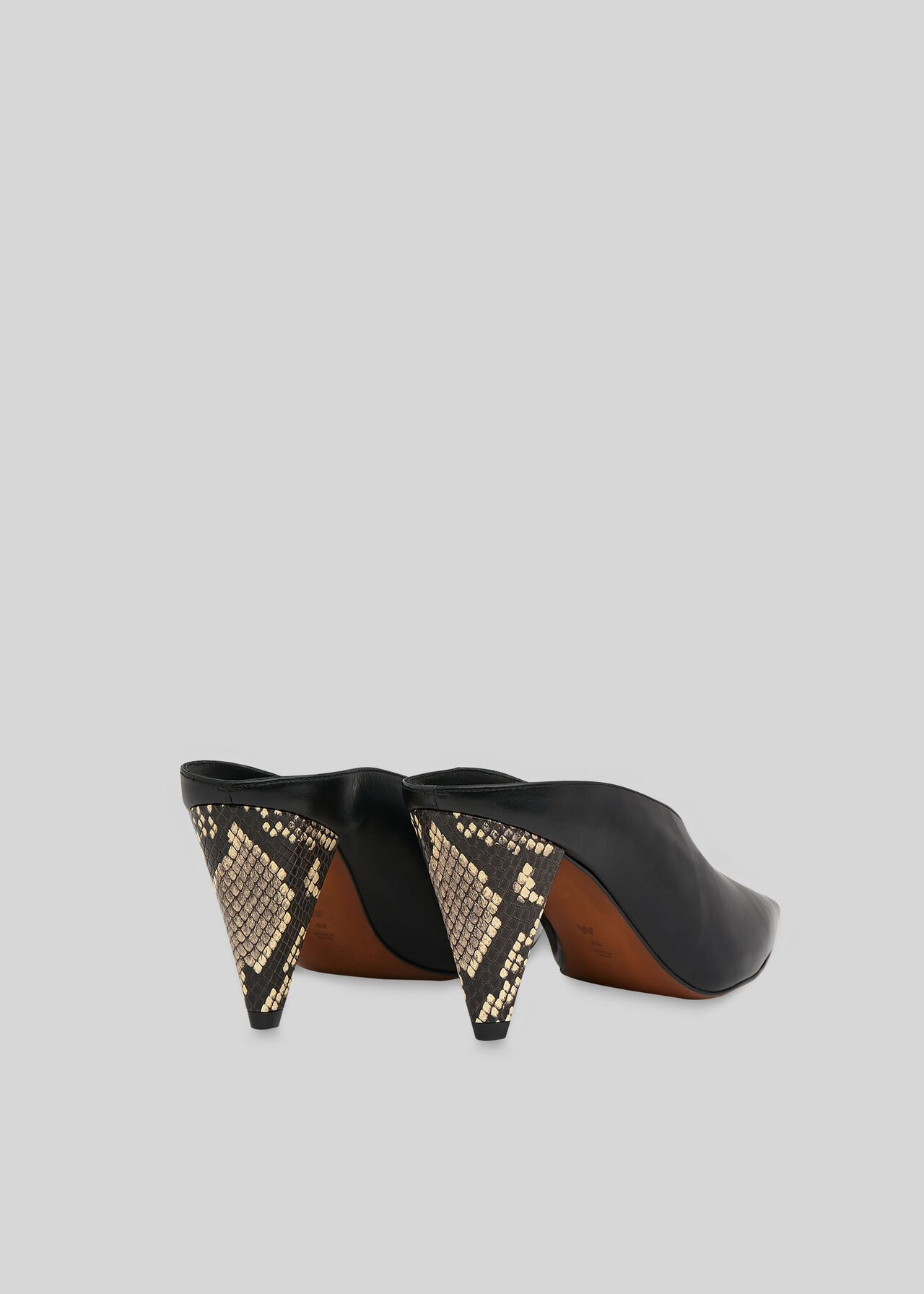 Ari Slip On Mule Black