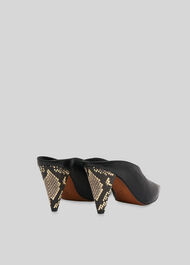 Ari Slip On Mule Black