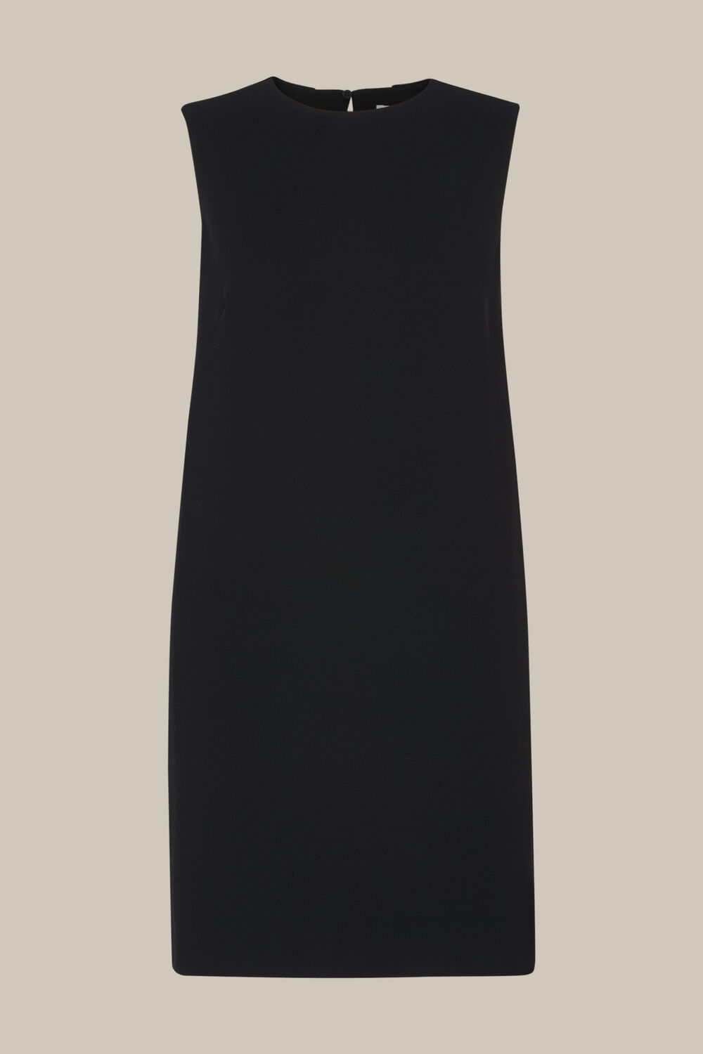 Cocoon Crepe Dress
