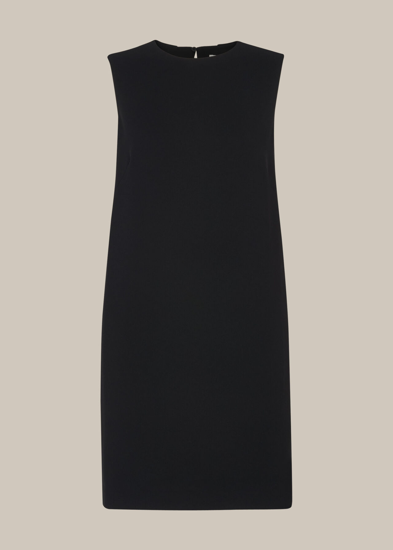 Cocoon Crepe Dress