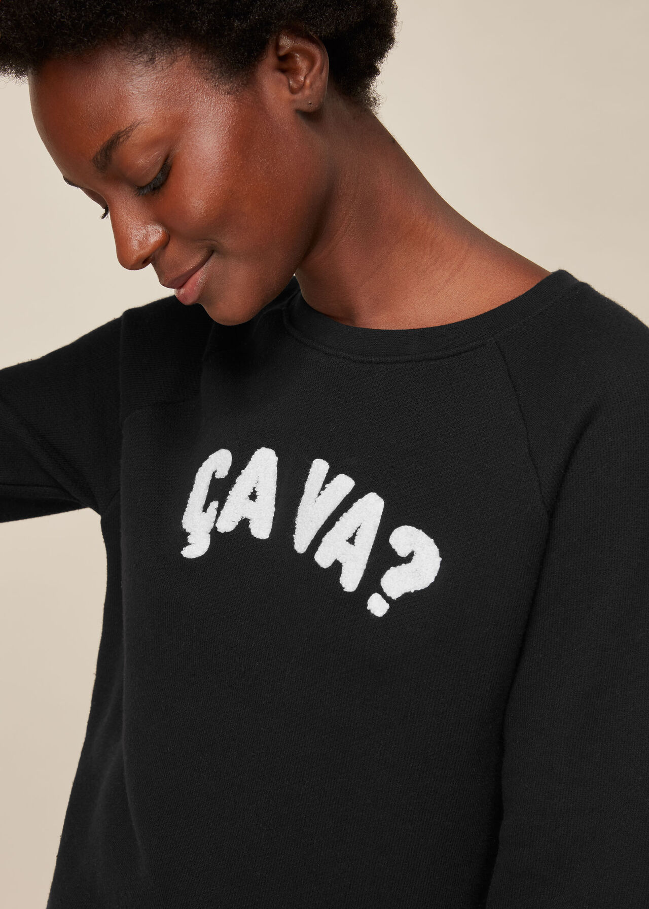 Ca Va Logo Sweatshirt