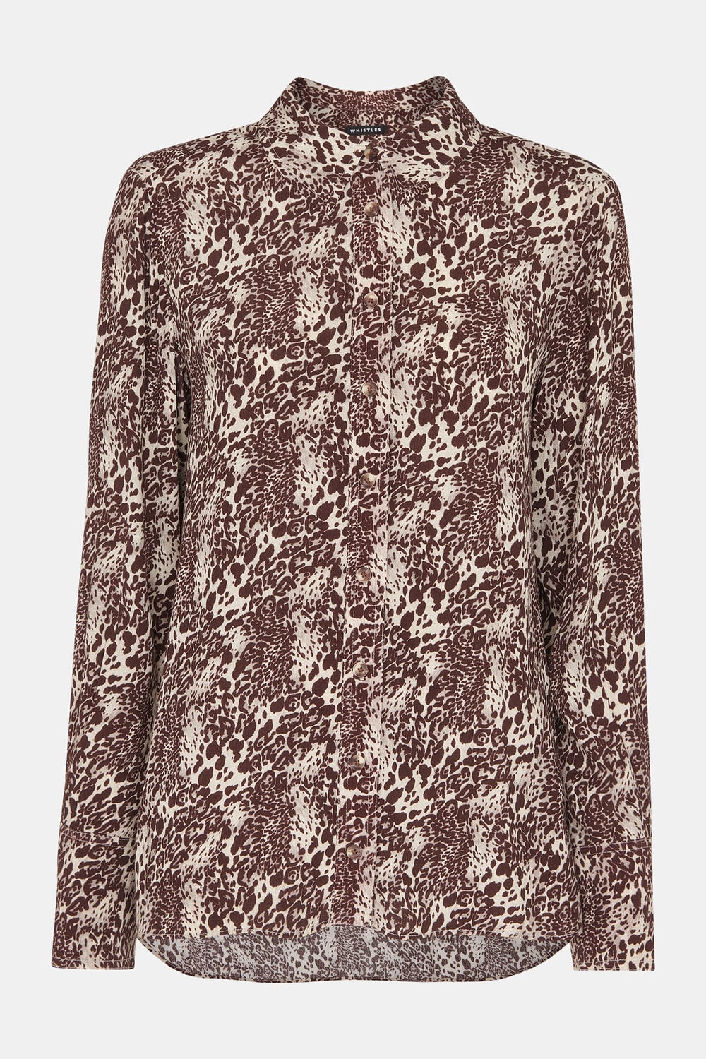 Micro Leopard Print Shirt