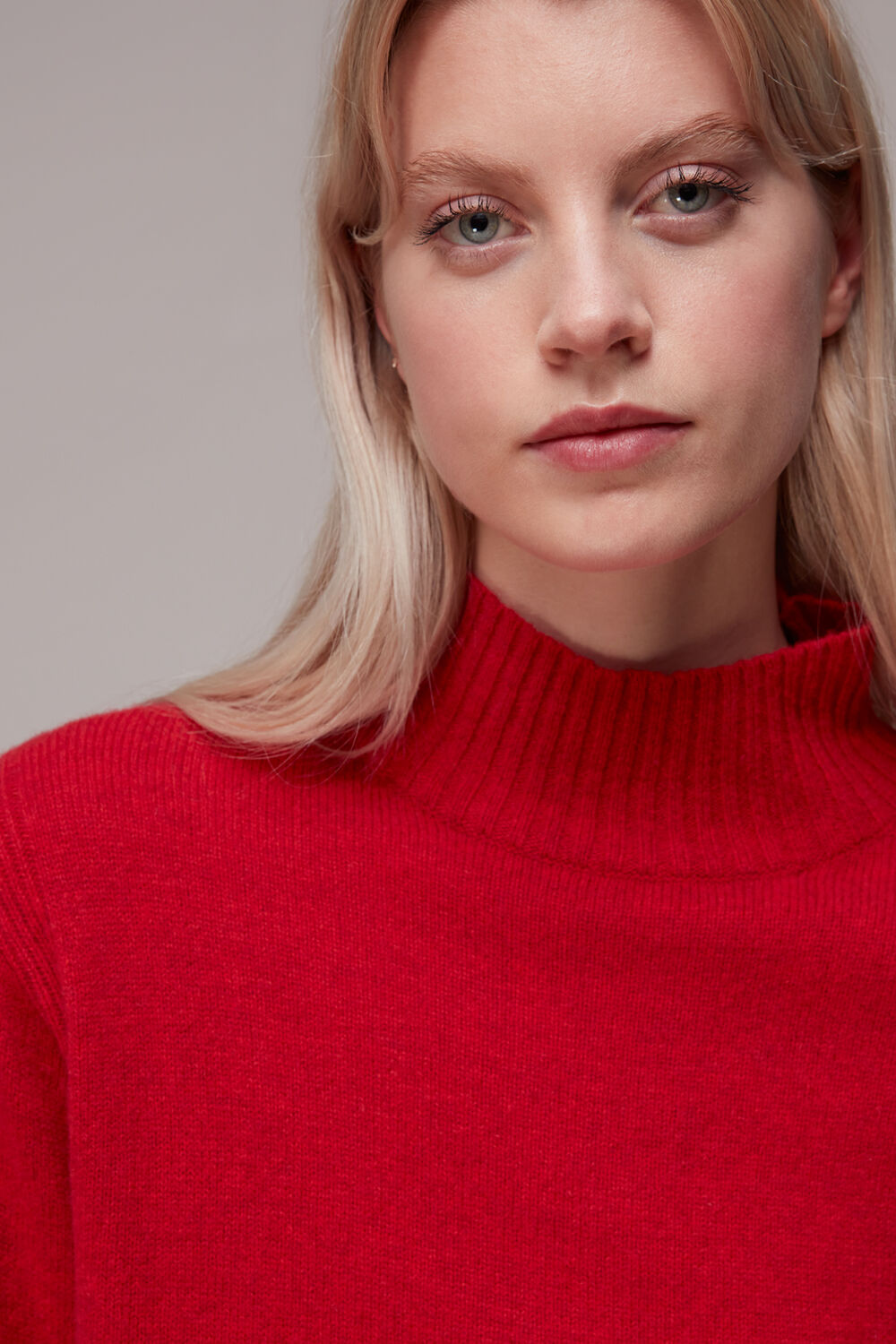 Ferne Wool Funnel Neck Jumper