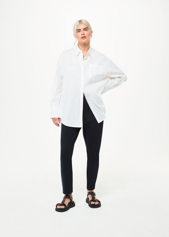 Navy Petite Super Stretch Pants&nbsp;