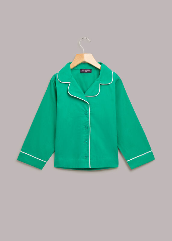 Contrast Piping Pyjamas