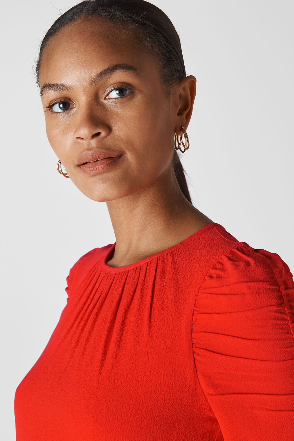 Simone Flippy Dress Flame