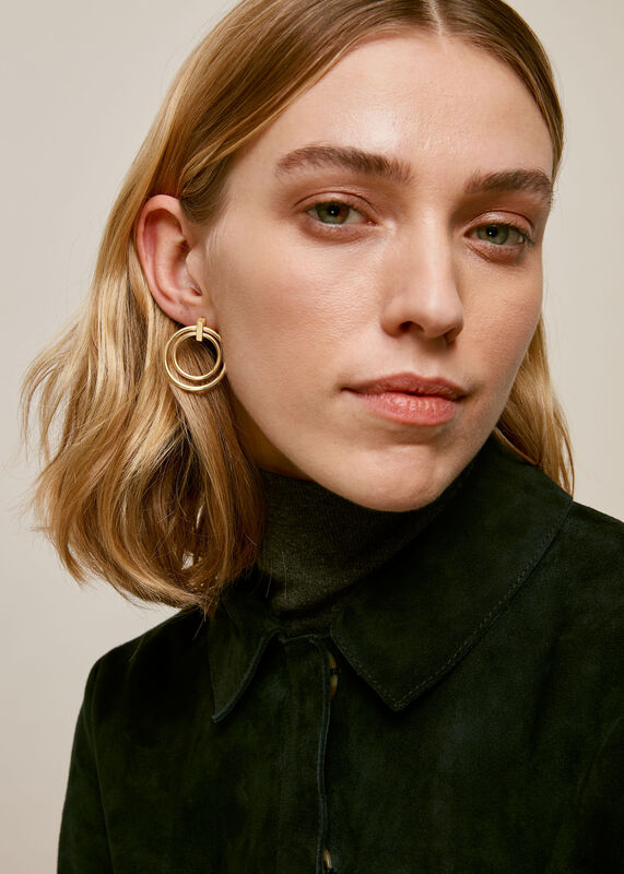 Double Ring Earring