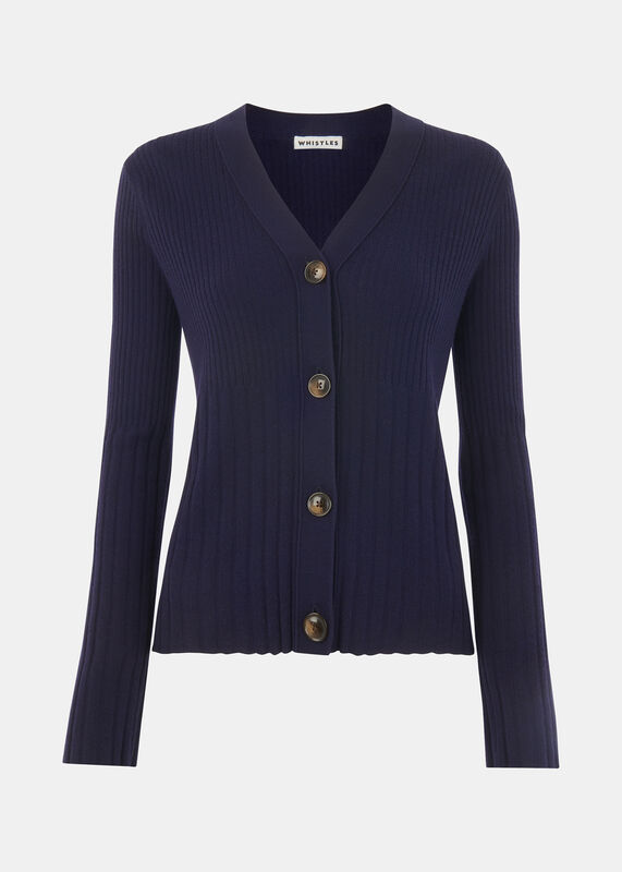 Ribbed Cardigan