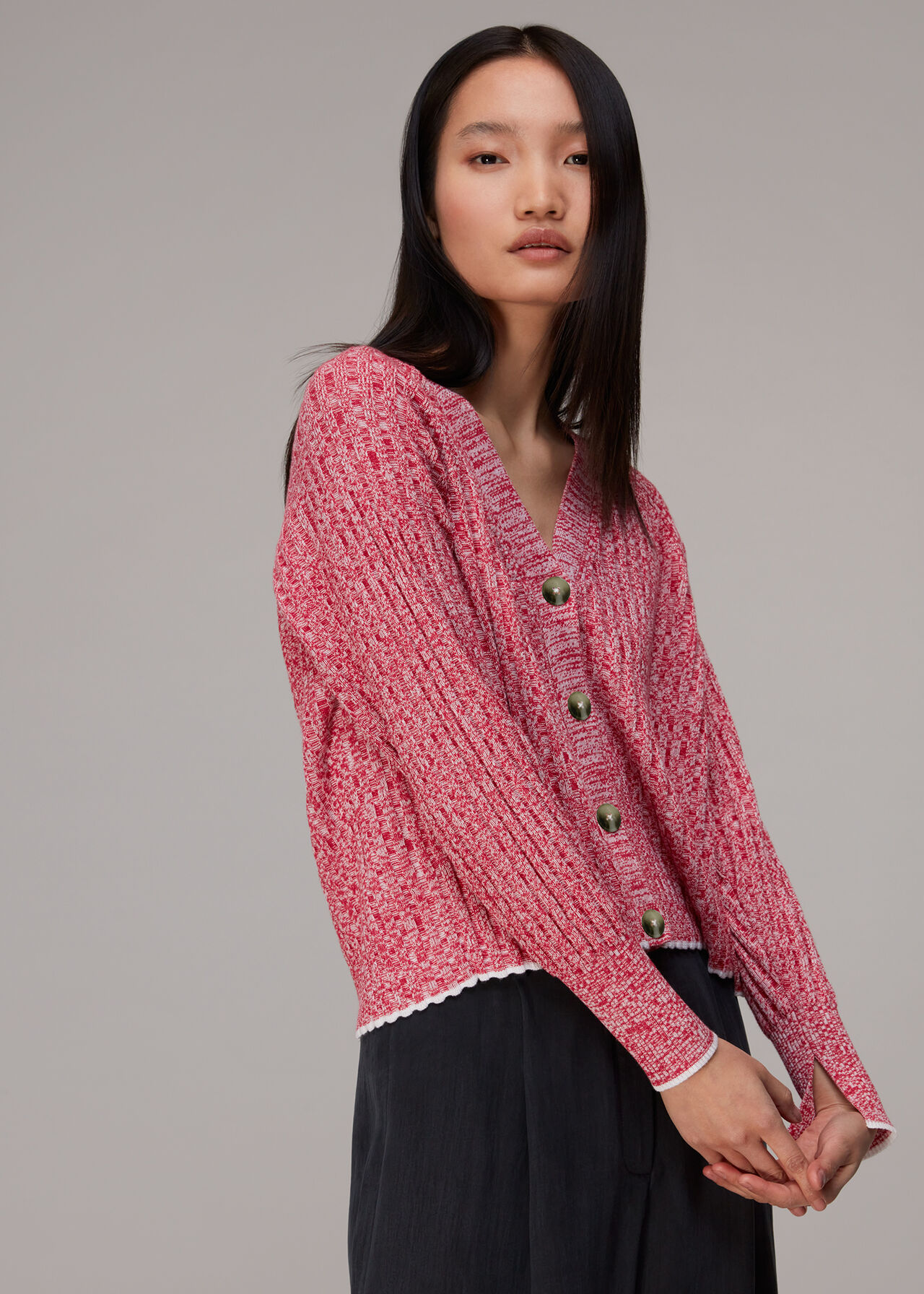 Wynn Flecked Cardigan