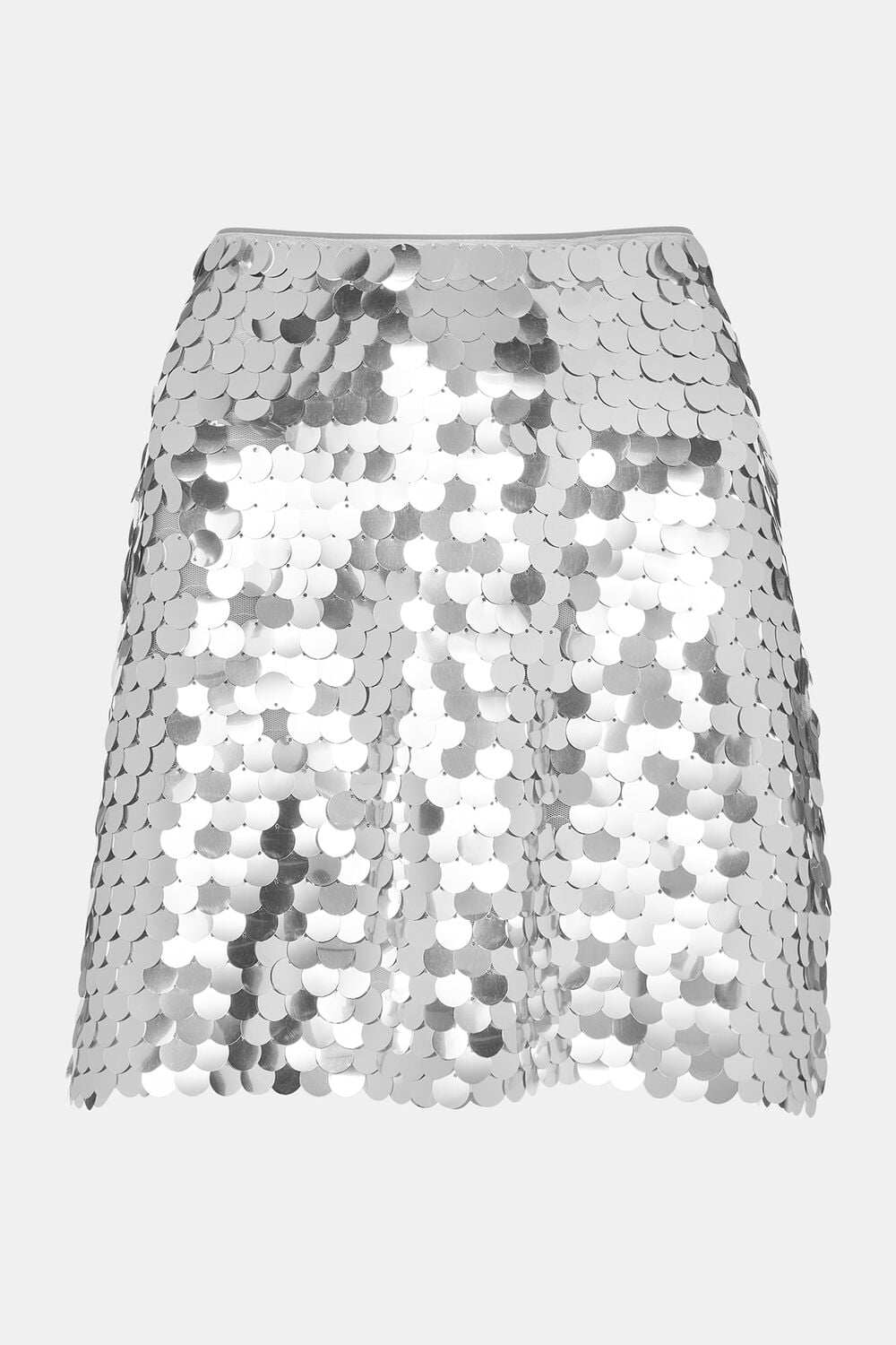 Sequin Disc Mini Skirt