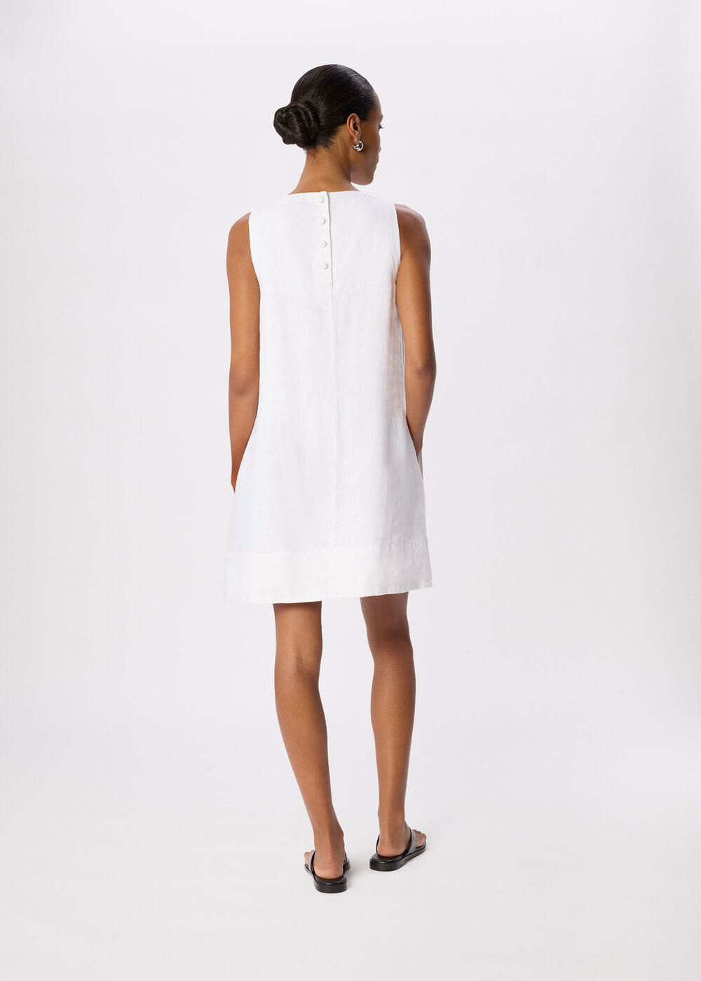 Swing Linen Mini Dress
