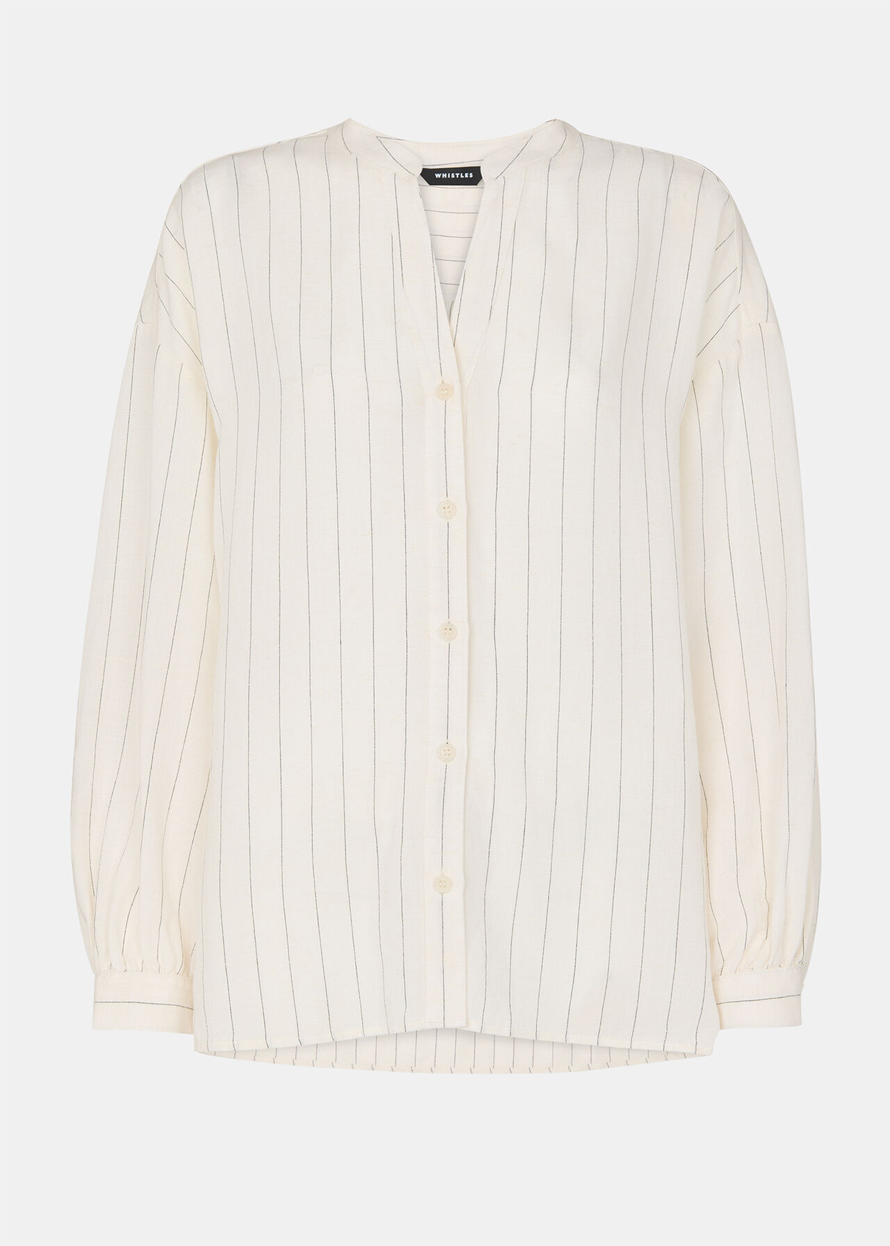 Stripe Long Sleeve Blouse