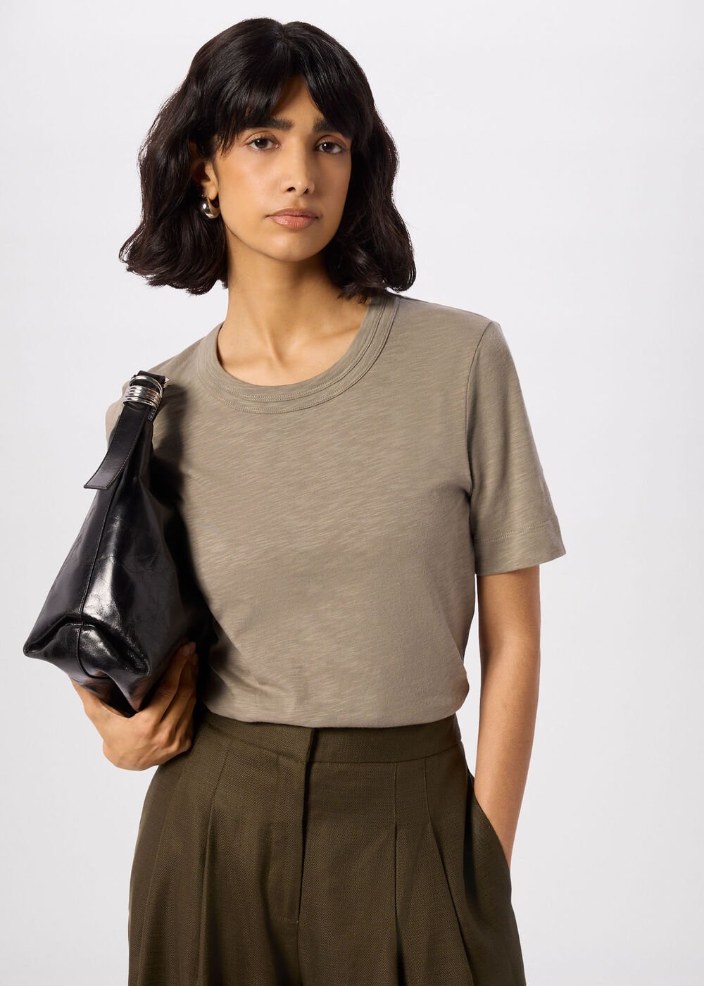 Rosa Double Trim T-Shirt