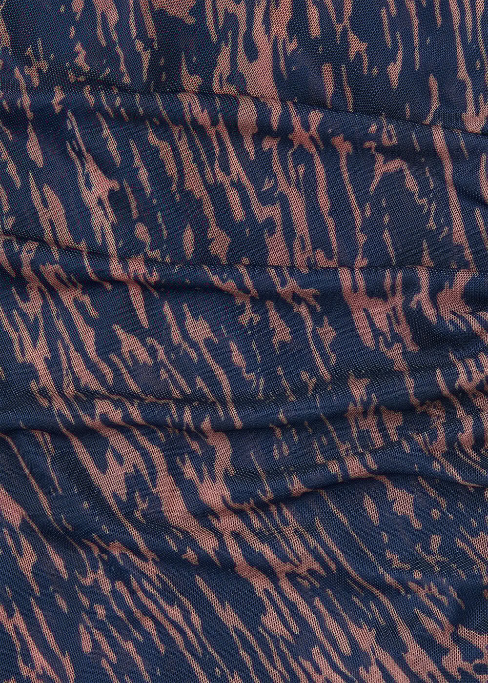 Abstract Marks Mesh Dress