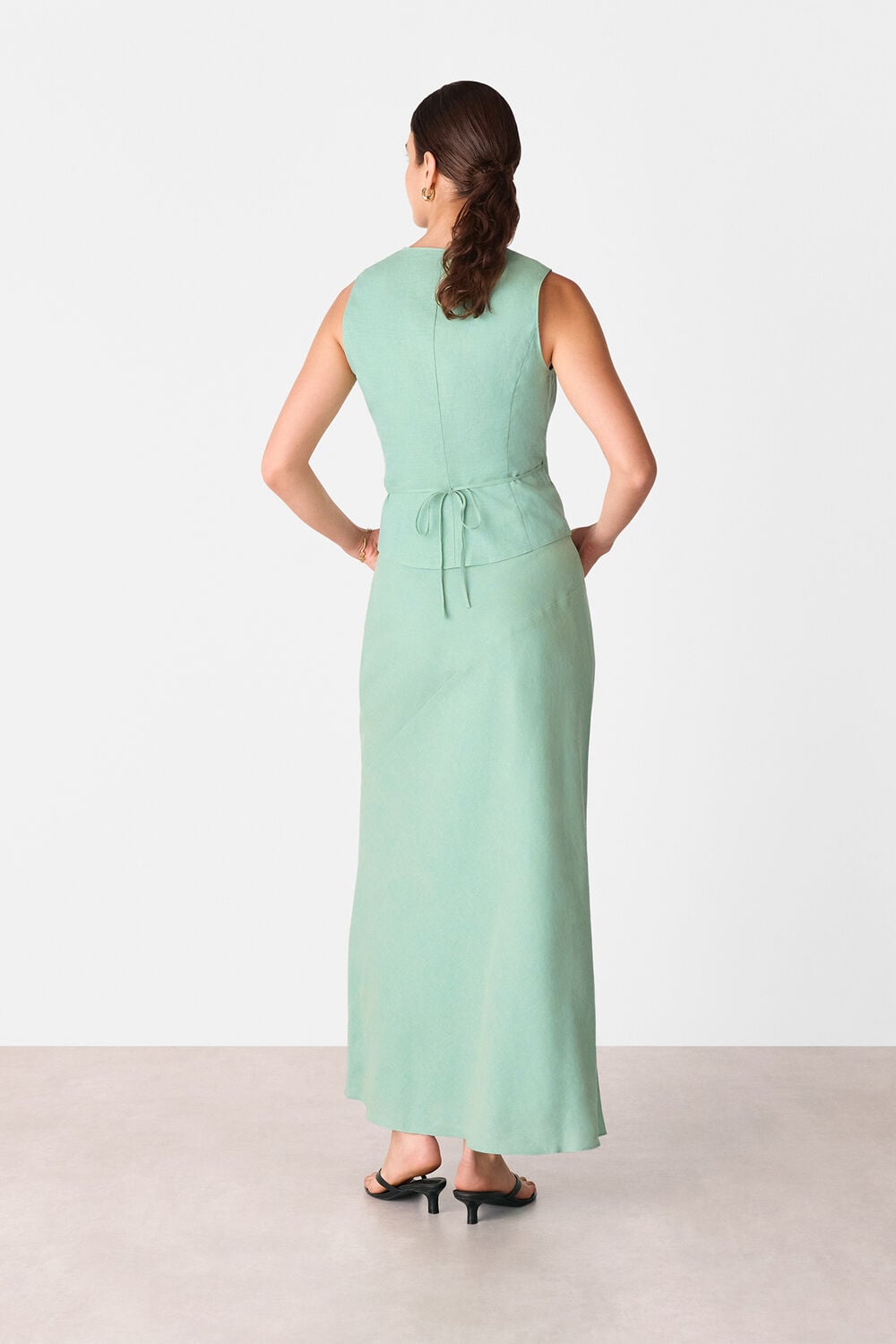 Mint Maxi Skirt