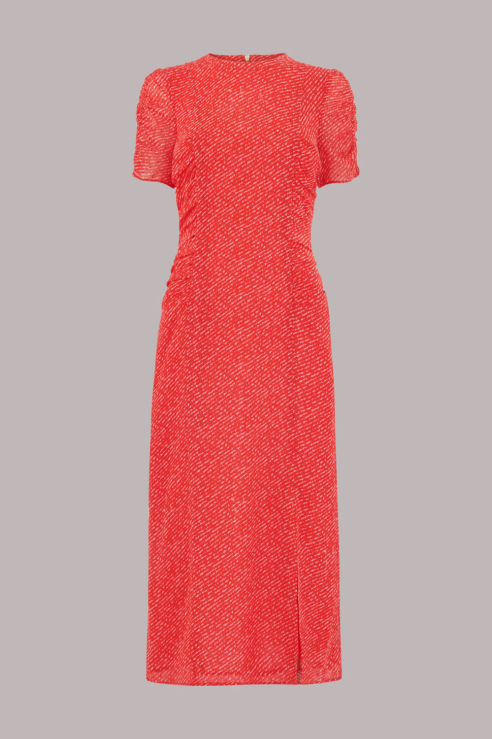 Diagonal Fleck Dobby Dress