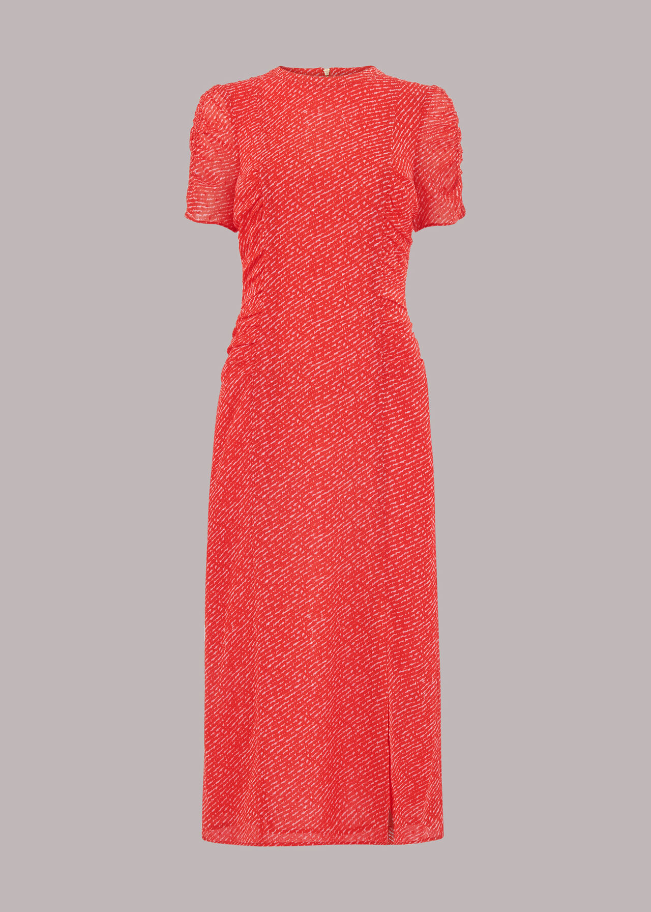 Diagonal Fleck Dobby Dress