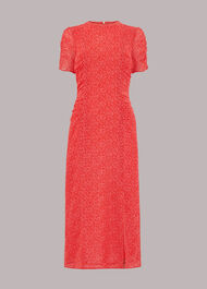 Diagonal Fleck Dobby Dress