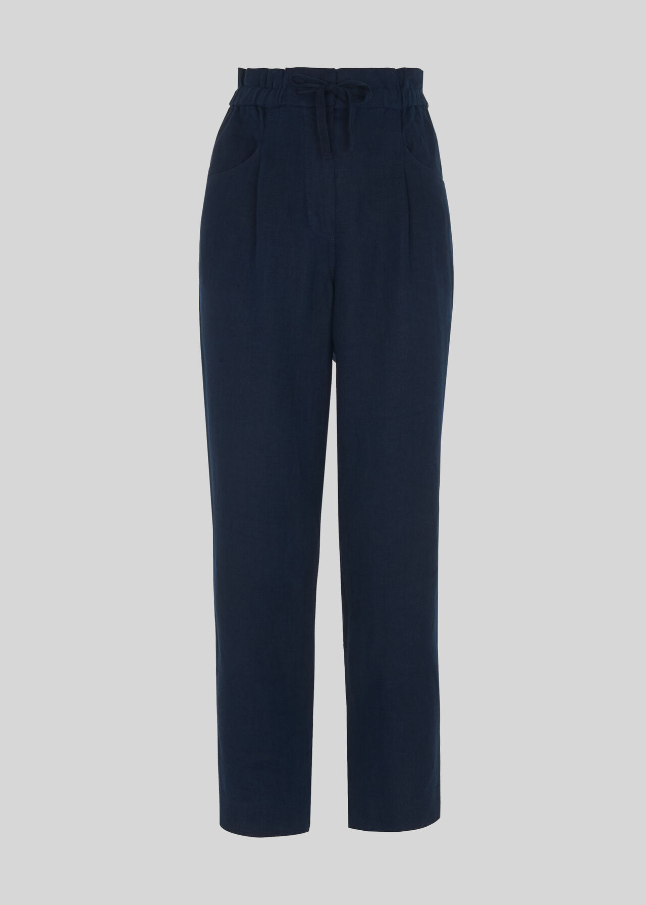 Leanora Linen Trouser Navy