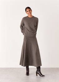 Knitted Midi SKirt