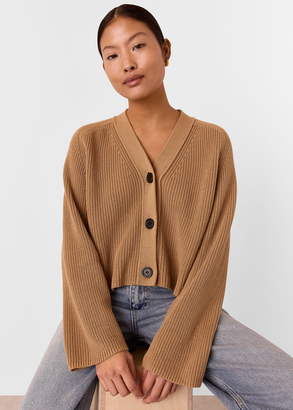 Petite Nala Cotton Cardigan