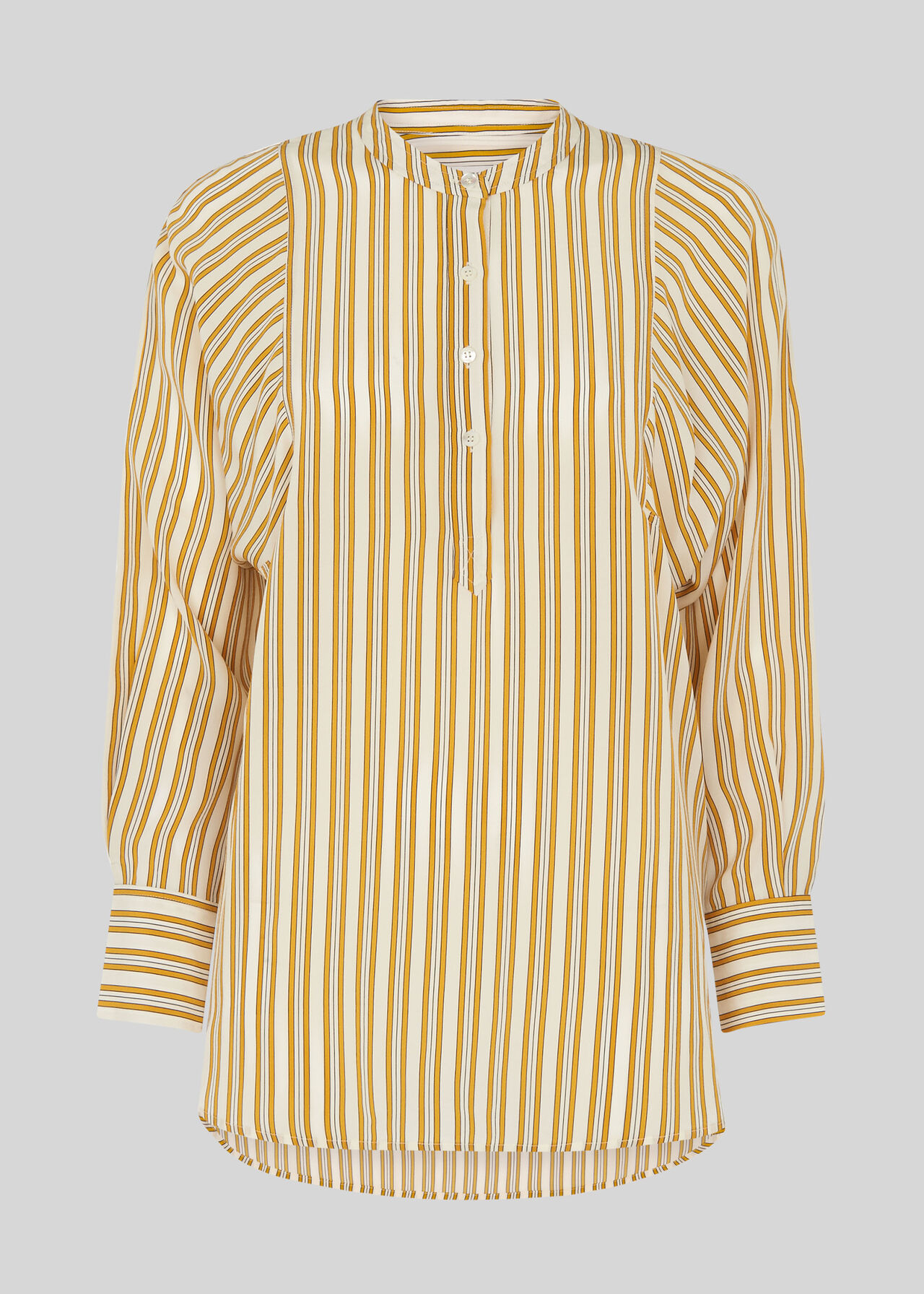 Silk Stripe Shirt