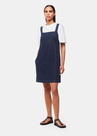 Denim Pinafore Dress