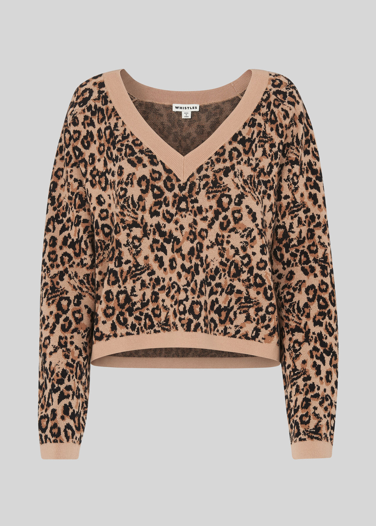 Jungle Cat Jacquard Knit Multicolour