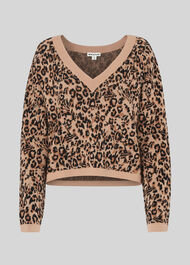 Jungle Cat Jacquard Knit Multicolour