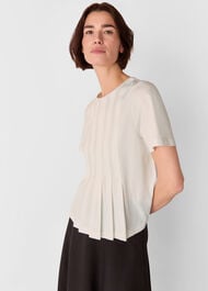Pleat Detail Top
