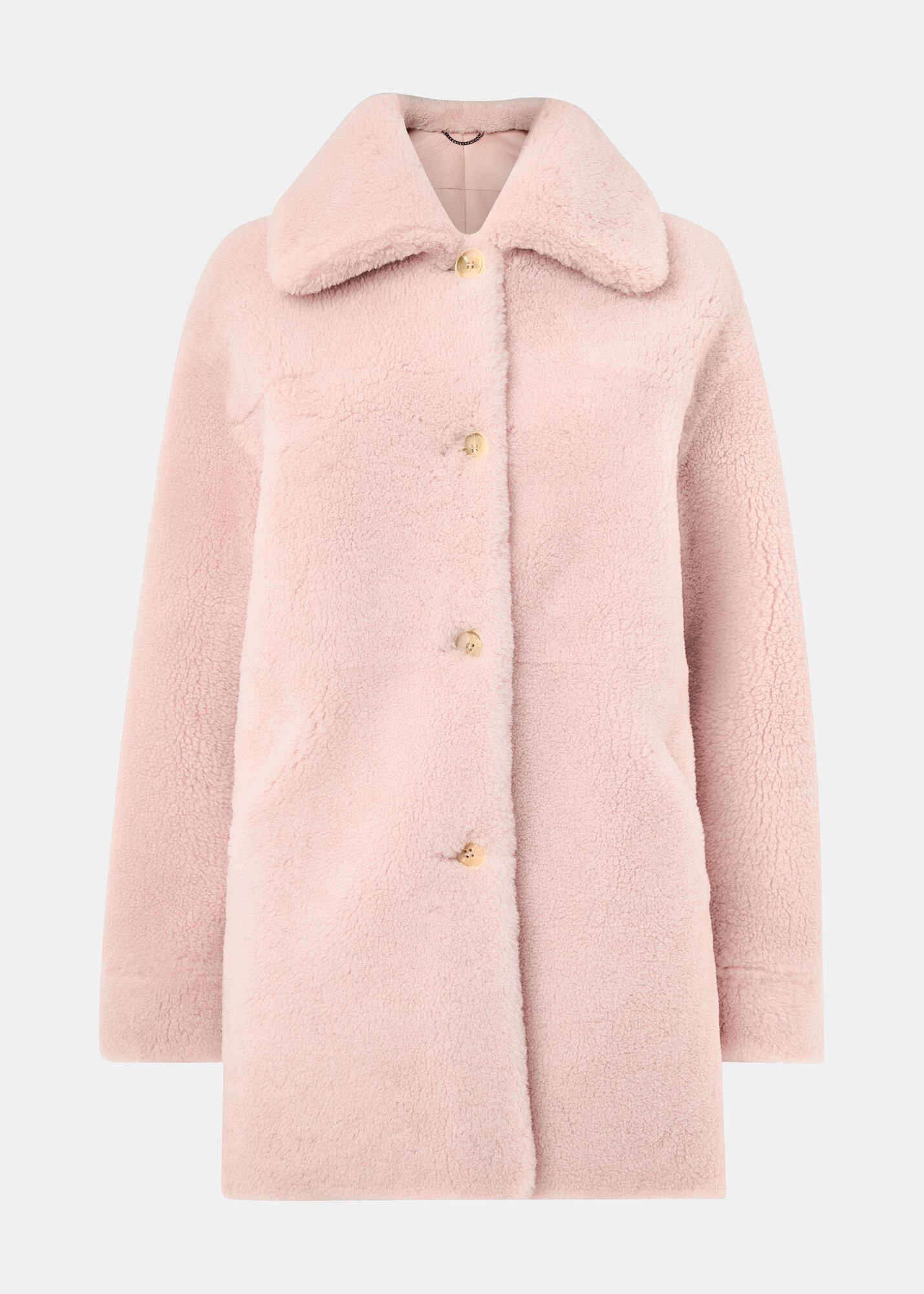 Whistles shop pink coat