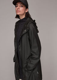 Rains Long Hooded Jacket