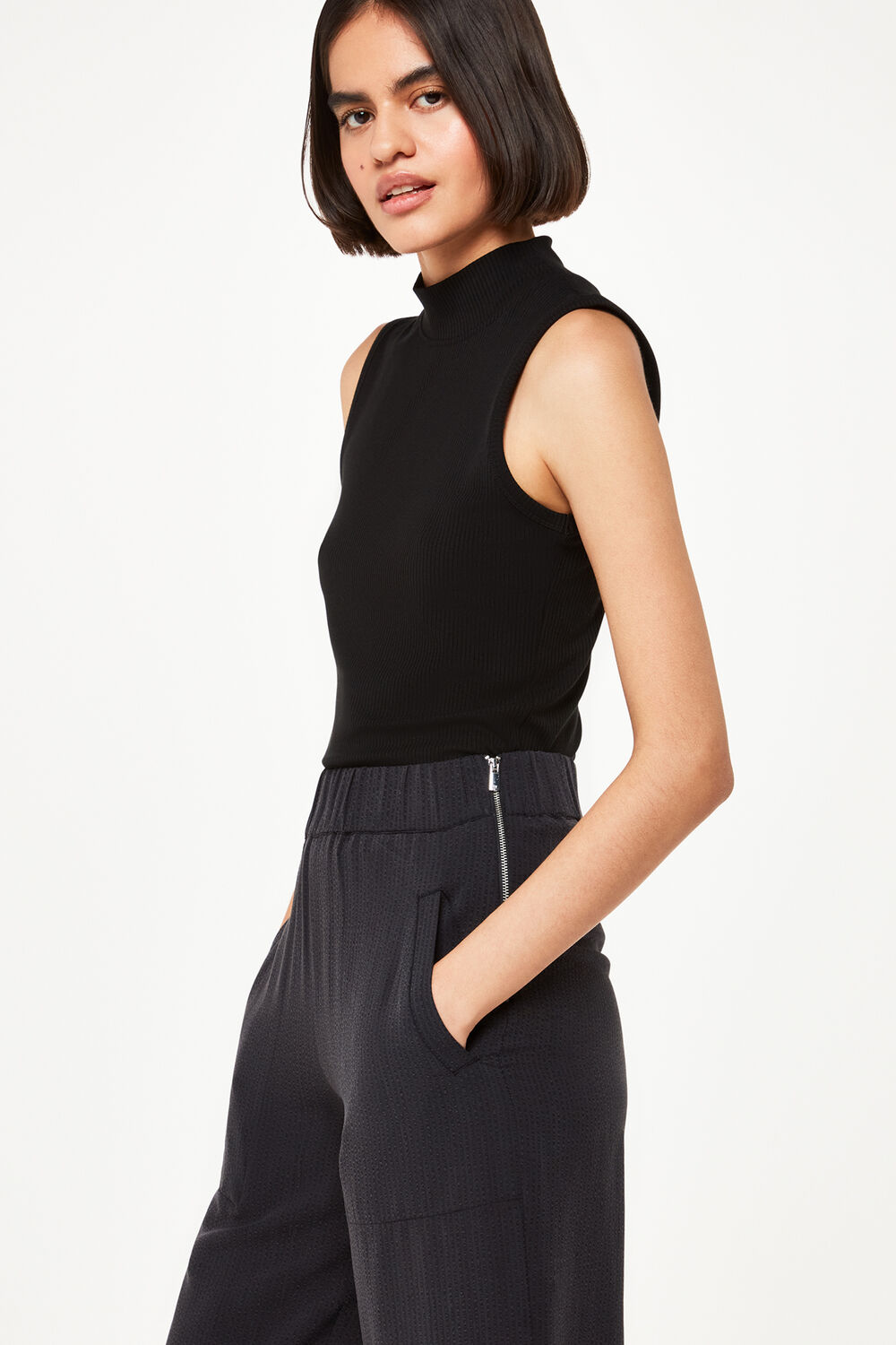 Jade Side Zip Trouser