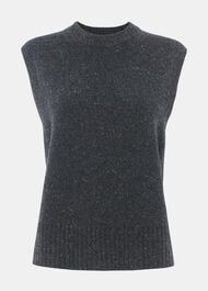 Wool Fleck Sleeveless Tank