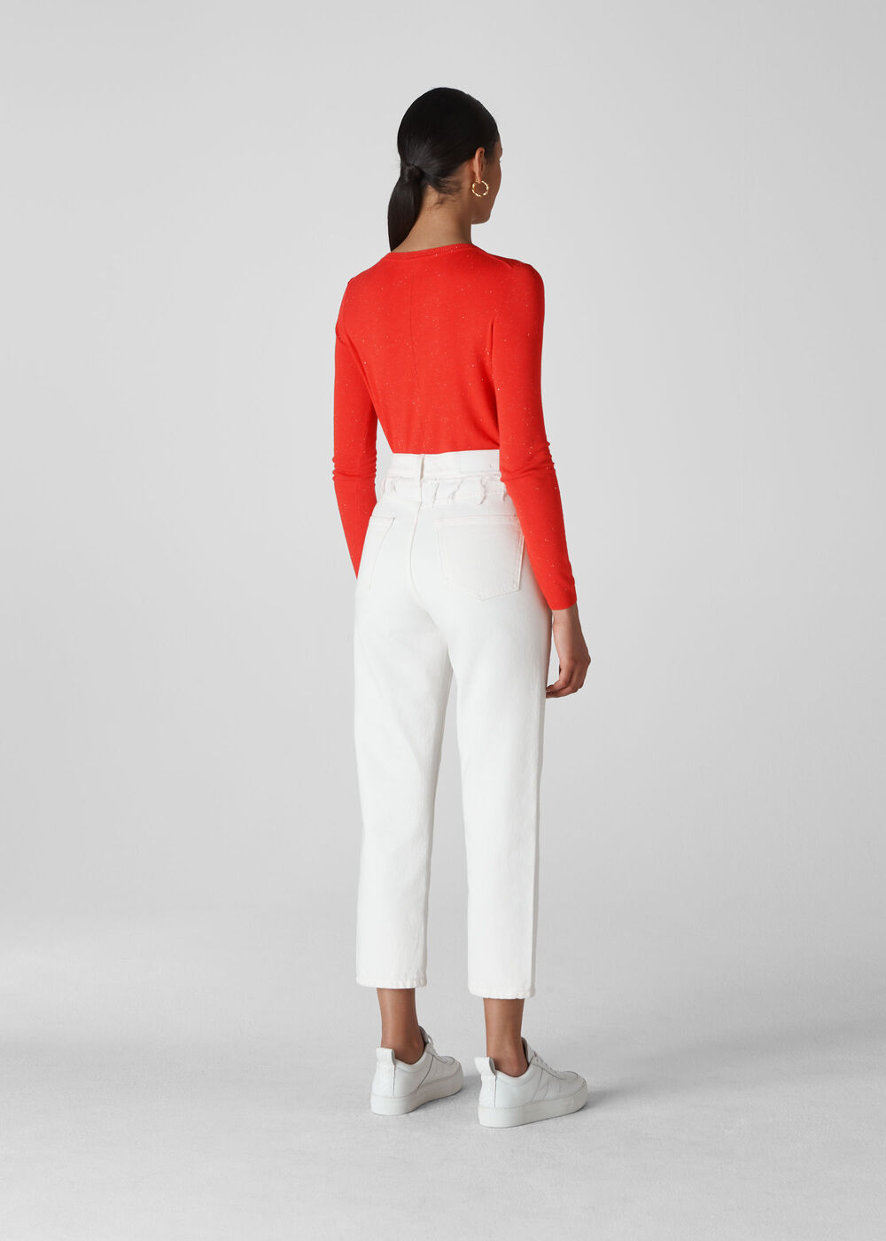 Annie Sparkle Bonjour Knit Red