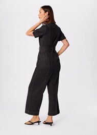 Button Down Jumpsuit