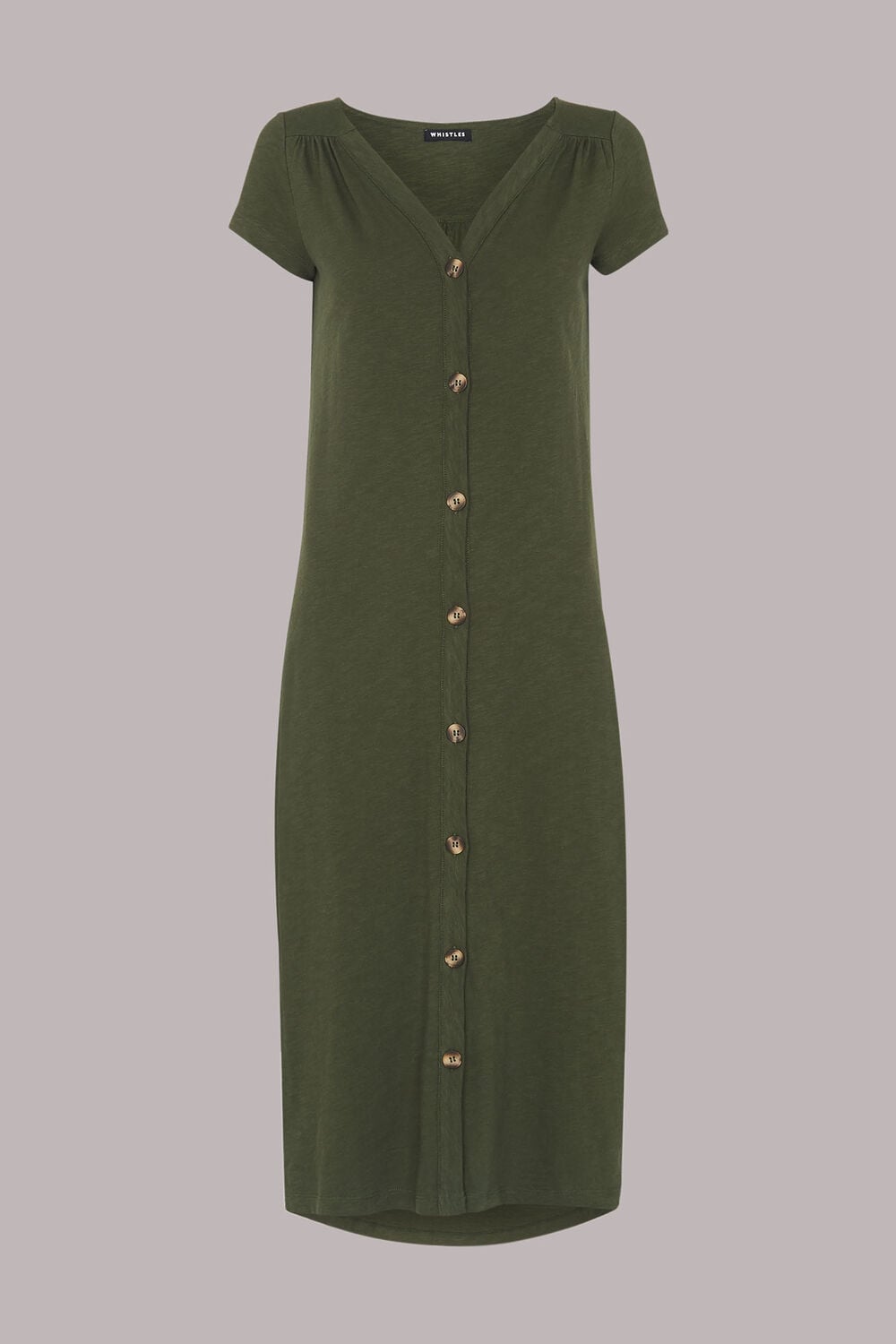 Leonie Button Through Dress