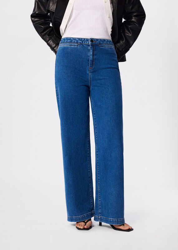 Denim Stretch Full Length Jean