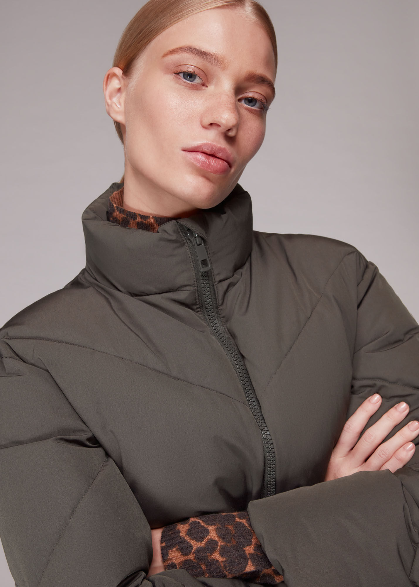 Whistles grey best sale jacket