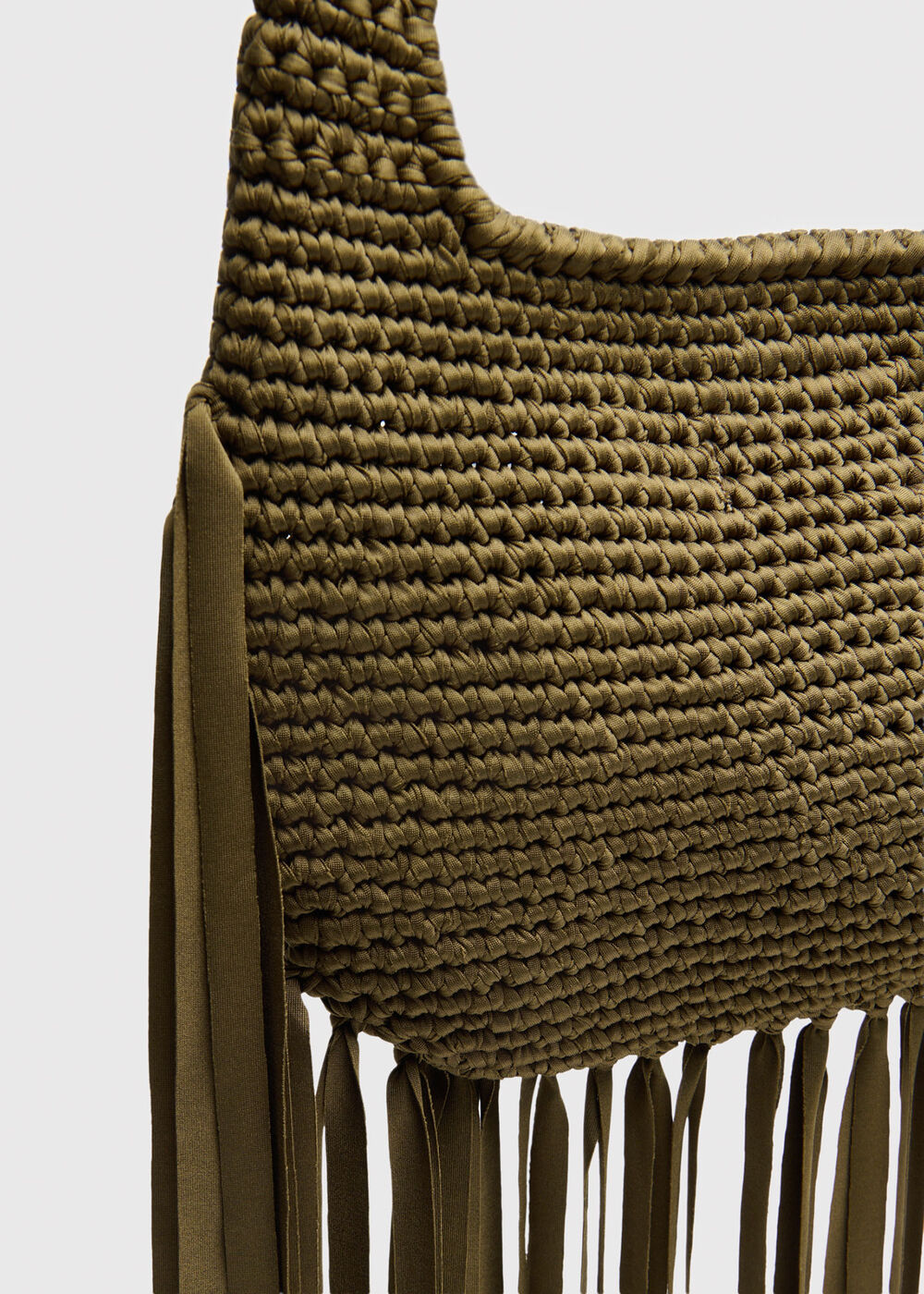Adaline Fringe Crochet Bag