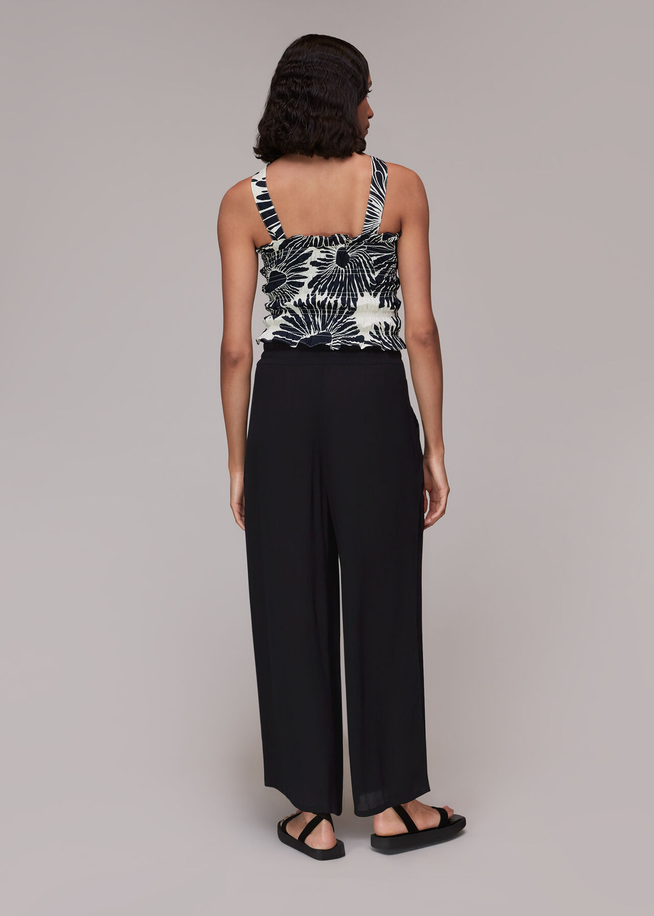 Imogen Fluid Cropped Trouser