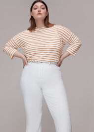 Stripe Cotton Pocket Top