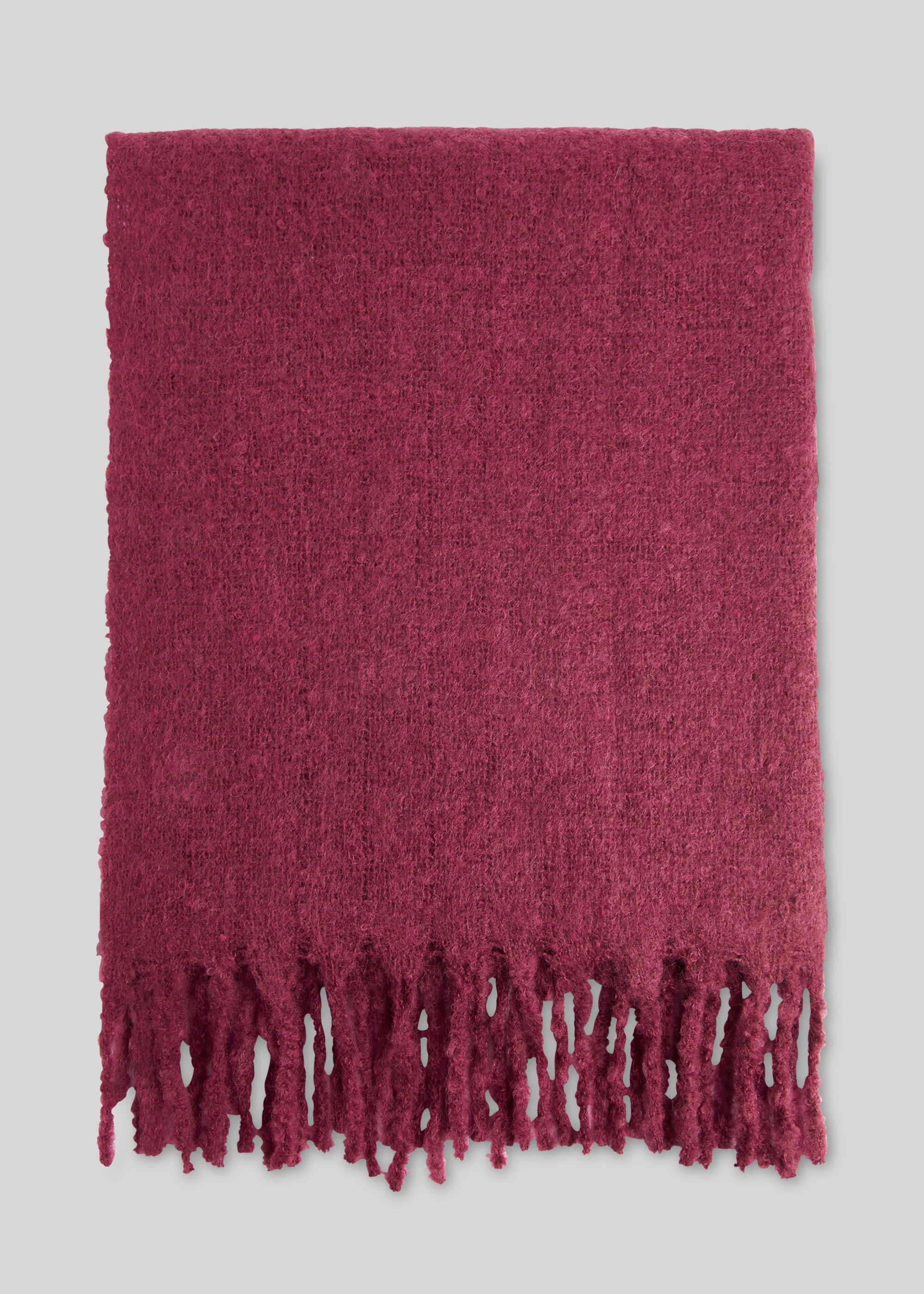 Burgundy blanket scarf 2025