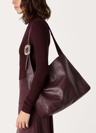 Mabel Buckle Detail Tote Bag