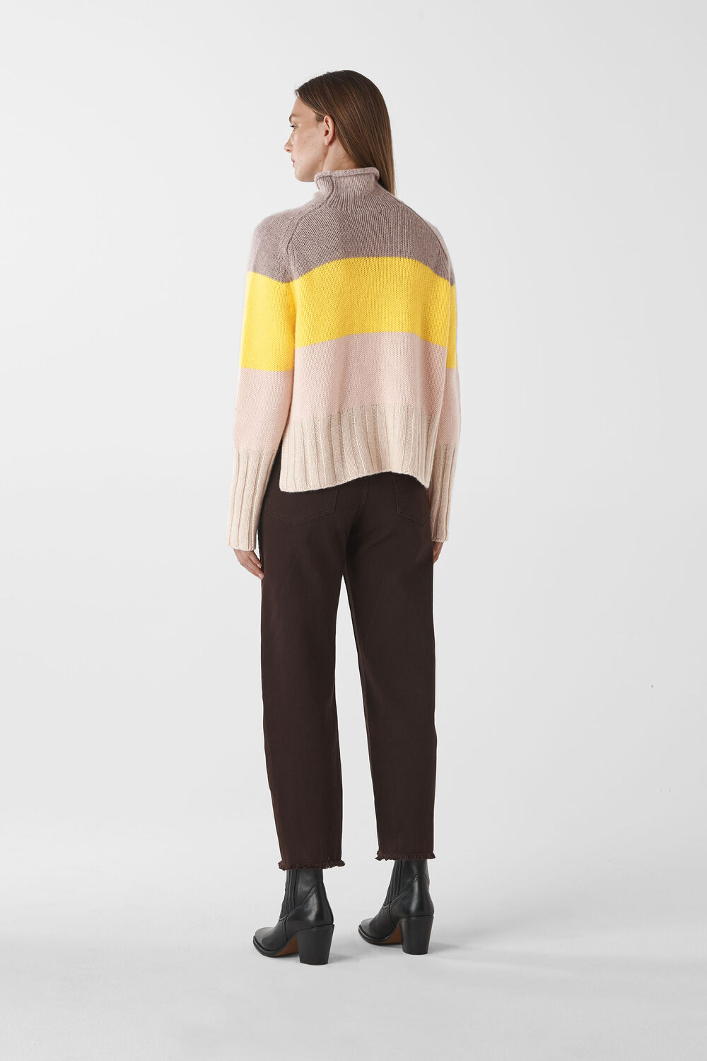 Cashmere Stripe Knit Multicolour