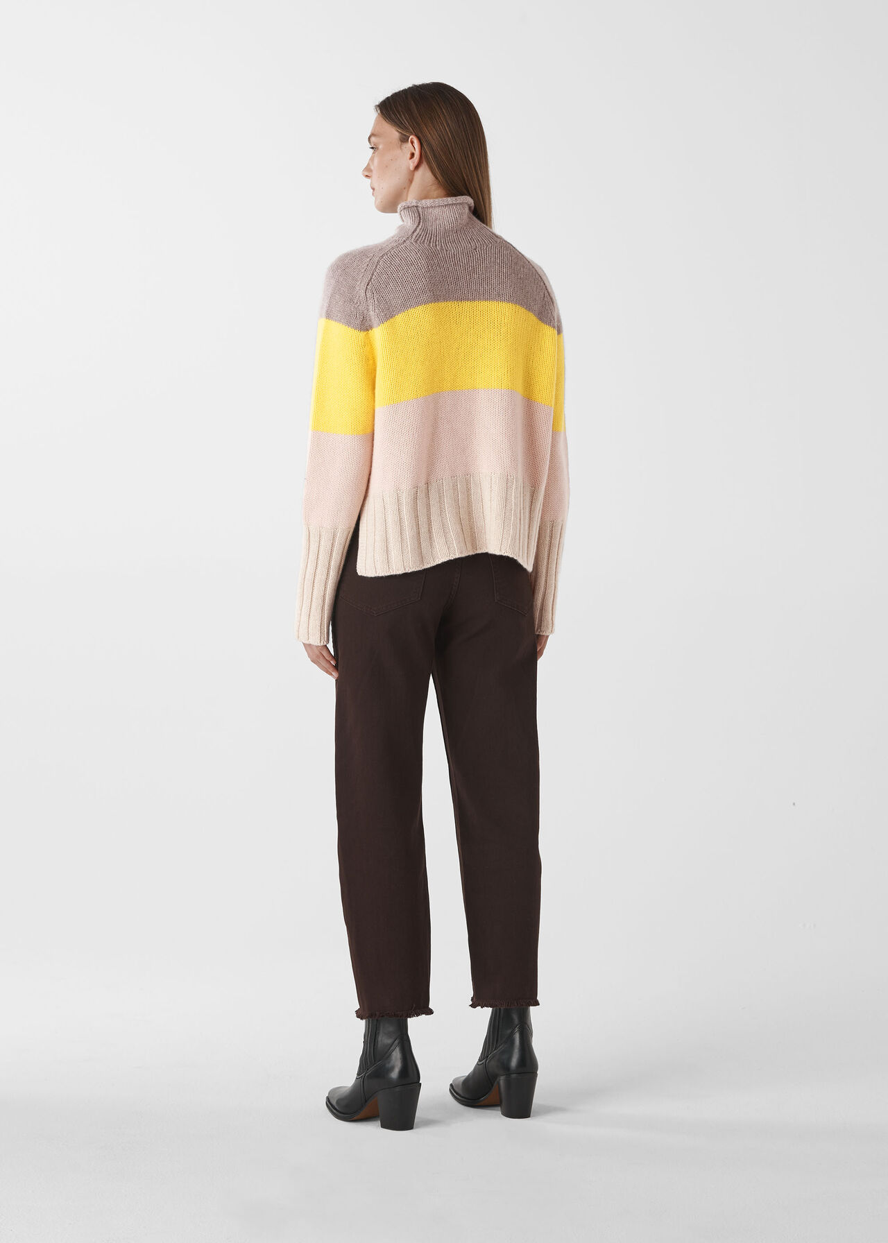 Cashmere Stripe Knit Multicolour