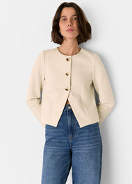 Anne Ponte Button Jacket