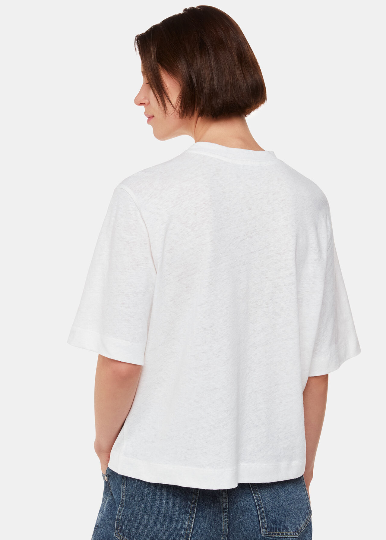Linen Pocket Blend Tee