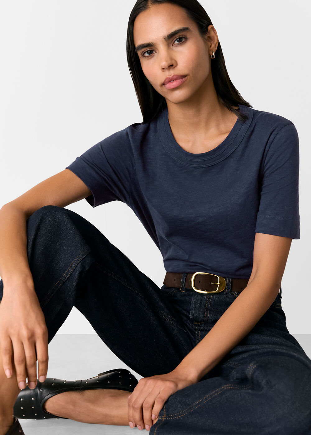 Rosa Double Trim Tshirt